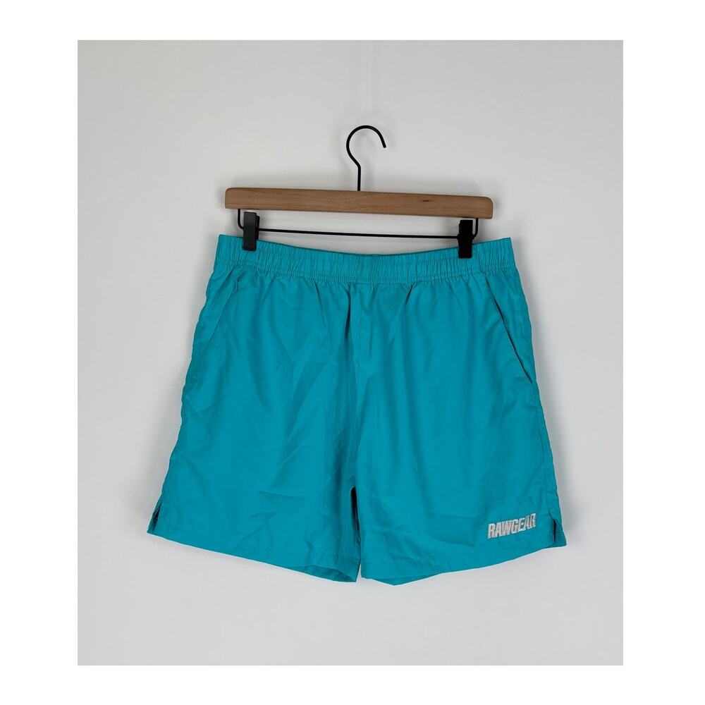 Rawgear Athletic Shorts Drawstring Waistband Mens Size Medium Blue New